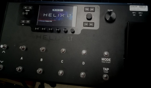 Line helix guitar - line, 6